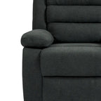 Fauteuil inclinable manuel moderne 36 W en coton/velours côtelé à dossier inclinable