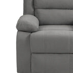 Fauteuil inclinable manuel moderne 36 W en coton/velours côtelé à dossier inclinable