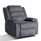 Fauteuil inclinable manuel moderne 36 W en coton/velours côtelé à dossier inclinable