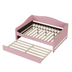 Lit de Repos en Polaire Teddy avec Lit Gigogne et Lumières LED - Grand Lit