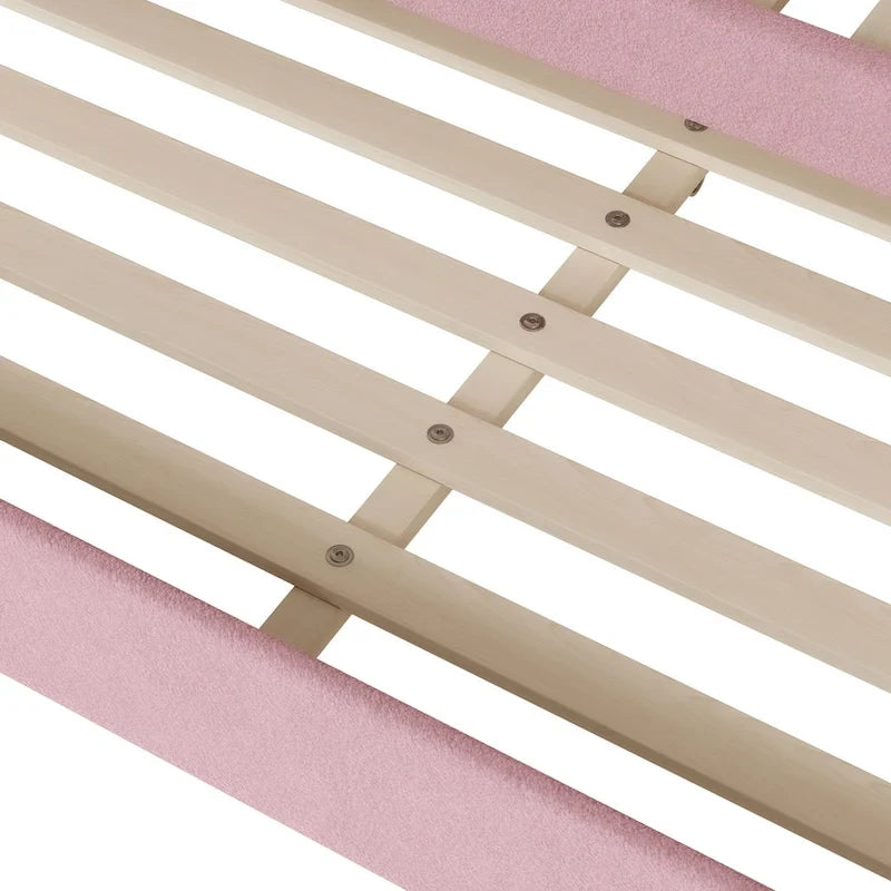 Lit de Repos en Polaire Teddy avec Lit Gigogne et Lumières LED - Grand Lit