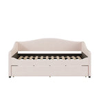 Lit de Repos en Polaire Teddy avec Lit Gigogne et Lumières LED - Grand Lit