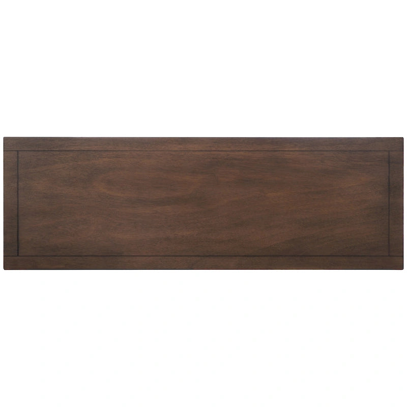 Banc de rangement à 3 tiroirs au design classique et contemporain - 47L x 15P x 19H