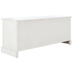 Banc de rangement à 3 tiroirs au design classique et contemporain - 47L x 15P x 19H
