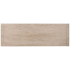 Banc de rangement à 3 tiroirs au design classique et contemporain - 47L x 15P x 19H