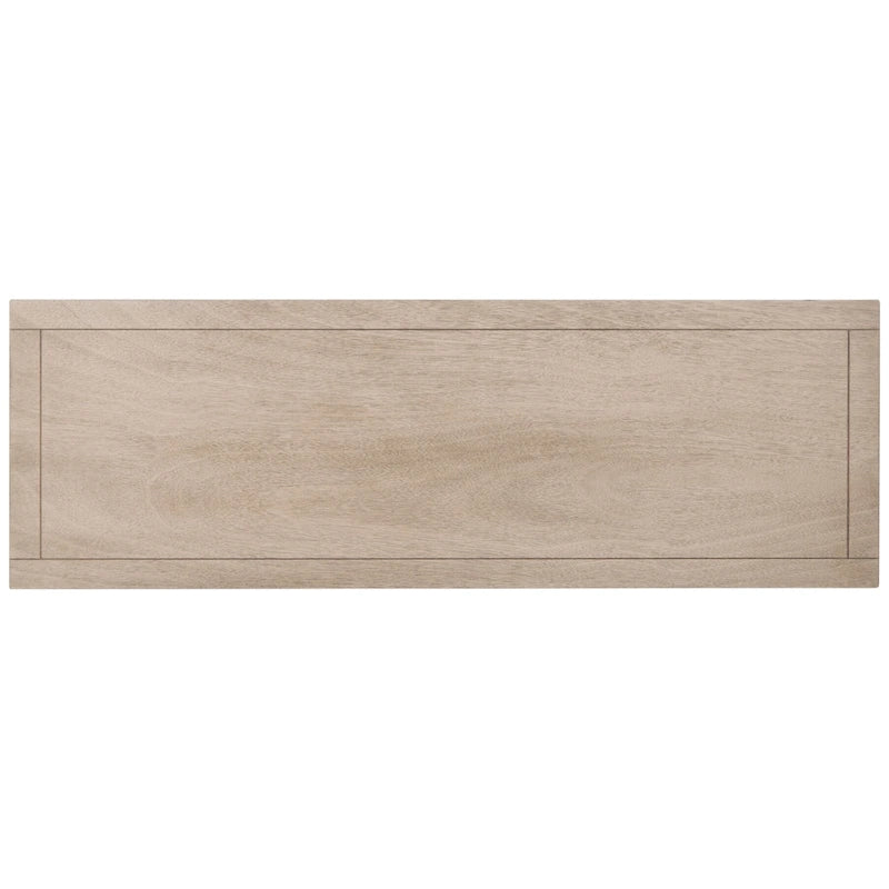 Banc de rangement à 3 tiroirs au design classique et contemporain - 47L x 15P x 19H