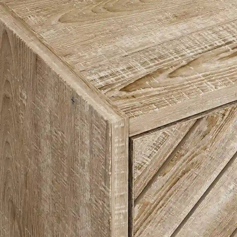 Meuble à chaussures autoportant avec 3 tiroirs basculants et compartiment de rangement supérieur