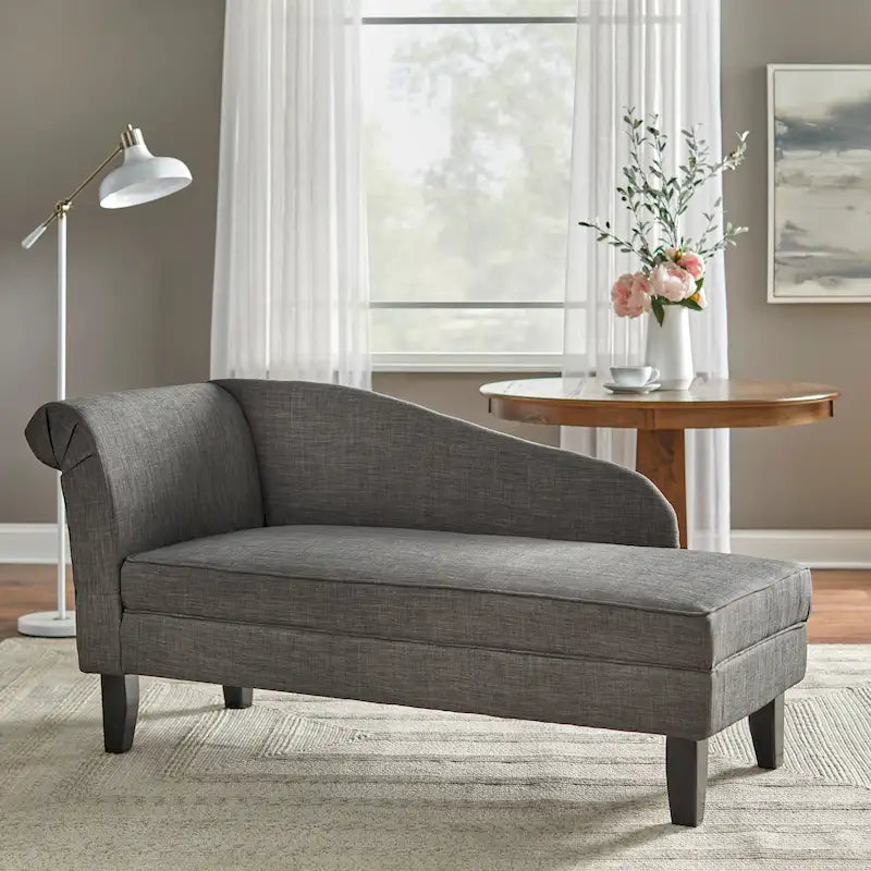 Chaise longue Simple Living avec rangement
