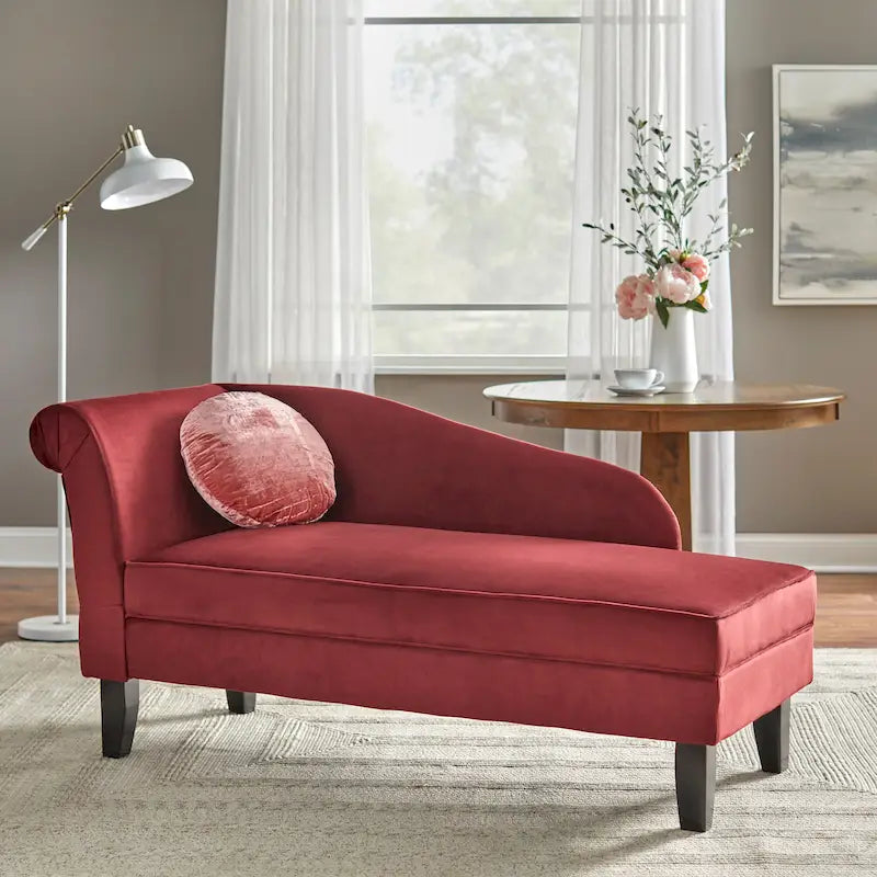 Chaise longue Simple Living avec rangement