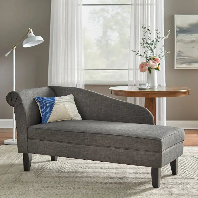 Chaise longue Simple Living avec rangement