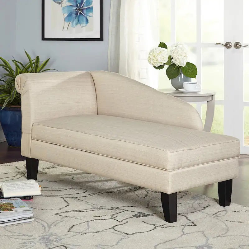 Chaise longue Simple Living avec rangement