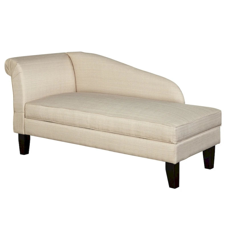 Chaise longue Simple Living avec rangement