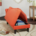 Chaise longue Simple Living avec rangement