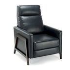 Fauteuil inclinable dossier poussoir Mid-Century Modern avec haut dossier moelleux