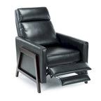 Fauteuil inclinable dossier poussoir Mid-Century Modern avec haut dossier moelleux