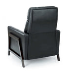 Fauteuil inclinable dossier poussoir Mid-Century Modern avec haut dossier moelleux