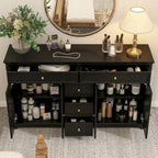 Commode Meuble de rangement moderne contemporain laqué