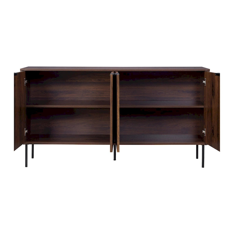 Buffet bahut cannelé Lysander