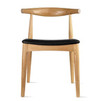 Chaises de salle à manger avec assise en tissu beige ou en similicuir foncé noyer, de bureau ou d'appoint pour salon, chambre et cuisine.