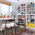 Chaises de salle à manger avec assise en tissu beige ou en similicuir foncé noyer, de bureau ou d'appoint pour salon, chambre et cuisine.