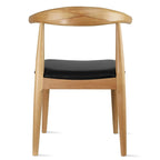 Chaises de salle à manger avec assise en tissu beige ou en similicuir foncé noyer, de bureau ou d'appoint pour salon, chambre et cuisine.