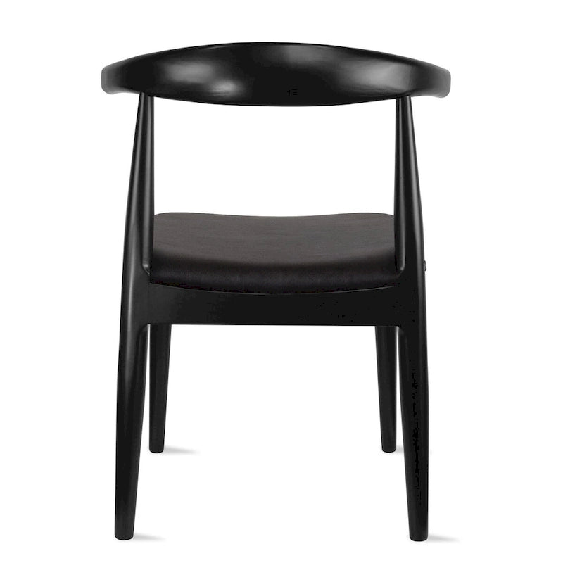 Chaises de salle à manger avec assise en tissu beige ou en similicuir foncé noyer, de bureau ou d'appoint pour salon, chambre et cuisine.