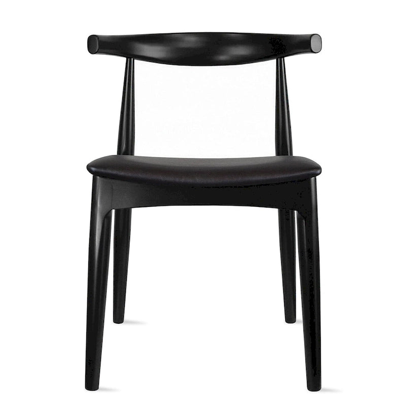 Chaises de salle à manger avec assise en tissu beige ou en similicuir foncé noyer, de bureau ou d'appoint pour salon, chambre et cuisine.