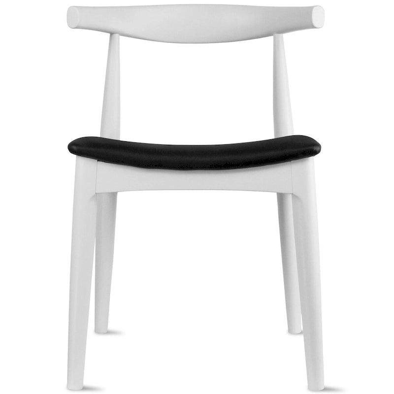 Chaises de salle à manger avec assise en tissu beige ou en similicuir foncé noyer, de bureau ou d'appoint pour salon, chambre et cuisine.
