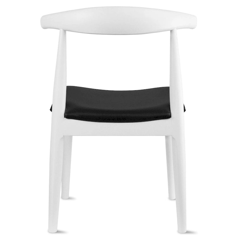 Chaises de salle à manger avec assise en tissu beige ou en similicuir foncé noyer, de bureau ou d'appoint pour salon, chambre et cuisine.