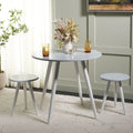 SAFAVIEH Gaynell 3-Piece Round Dining Set - 31 W x 31 L x 29 H