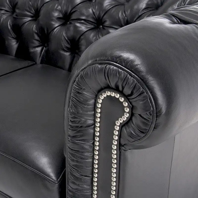 Meuble classeur à 2 tiroirs avec finition noyer vintage - Style industriel et rustique